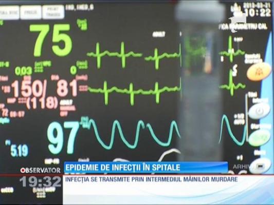Epidemie de infecţii în spitalele din București