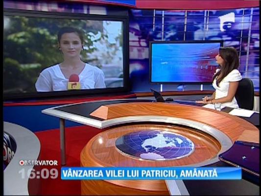 Una dintre vilele lui Dinu Patriciu nu se mai vinde