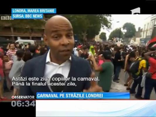 Carnaval pe străzile Londrei