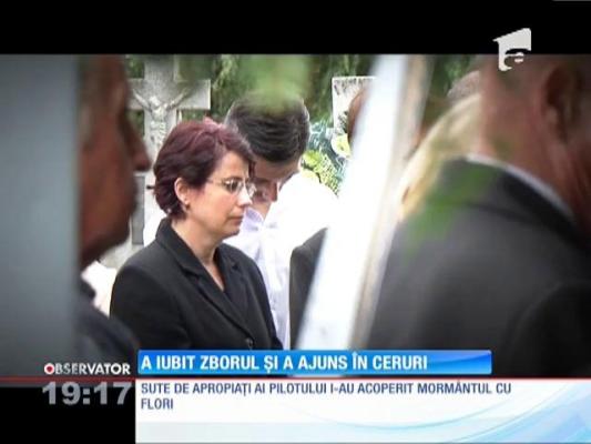 Ultimul drum pentru pilotul de la Copalnic