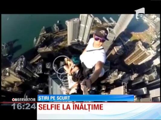 Selfie la înălțime