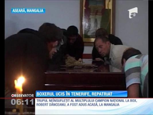 Trupul boxerului mort în Spania a fost repatriat!