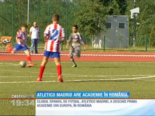 Atletico Madrid și-a deschis academie de fotbal în ţara noastră!