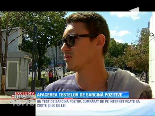 Testele de sarcină se vând ca pâinea caldă, pe Internet