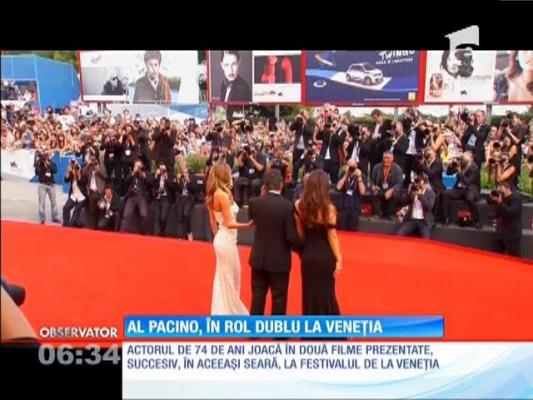 Al Pacino, vedeta festivalului de film de la Veneţia