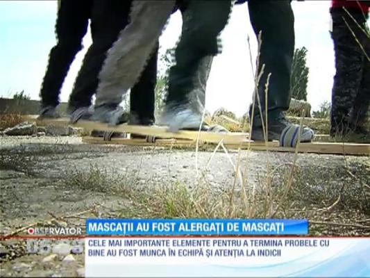 Mascații se întrec la marginea Capitalei