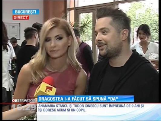 Anamaria Stancu şi Tudor Ionescu, jumătatea trupei Fly Project, s-au căsătorit