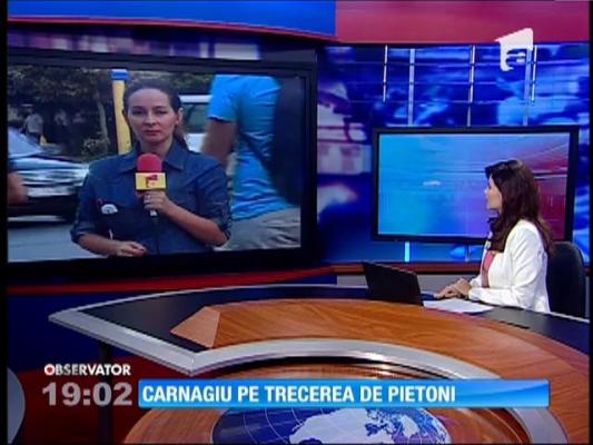 UPDATE! Accident cumplit în Constanţa: O maşină scăpată de sub control a intrat în plin într-un grup de oameni