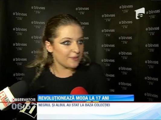 Isabela Walter revoluționează moda la 17 ani