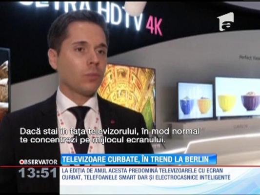 Televizoare curbate, în trend la Berlin