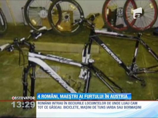 4 români, maeştri ai furtului în Austria