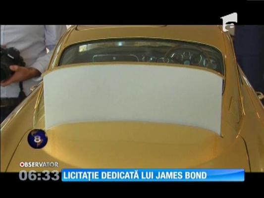 Licitaţie dedicată lui James Bond