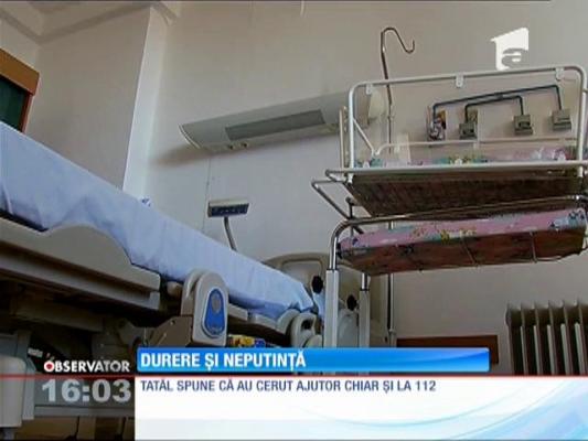 Durere fără margini pentru doi părinţi din Iaşi. Primul lor copil a venit pe lume mort