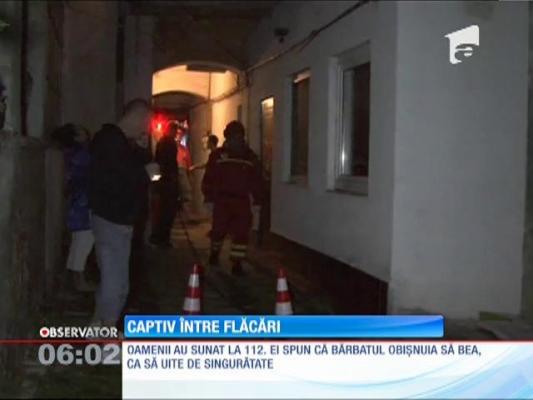 Un bărbat de 44 de ani a ars de viu în propria casă, din cauza unei lumânări uitată aprinsă