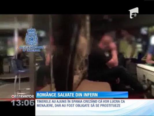 Românce sechestrate în Spania