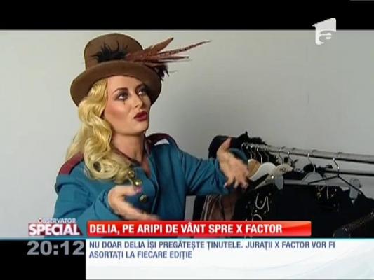 Special! Delia Matache, ținute speciale pentru X Factor