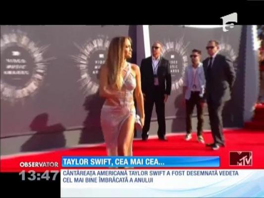Taylor Swift, vedeta cea mai bine îmbrăcată a anului
