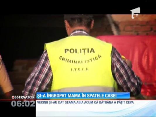 Și-a ucis mama și a ținut-o trei ani îngropată în grădină