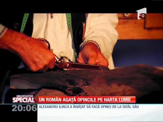 SPECIAL! Un român agaţă opincile pe harta lumii