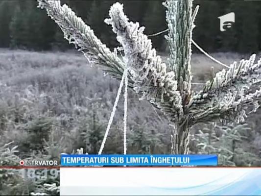A început frigul! În Harghita localnicii se pregătesc de iarnă