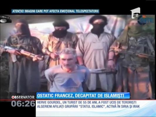 Un turist francez, răpit și decapitat de teroriştii afiliaţi grupării Statul Islamic