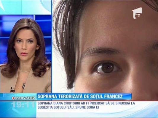 Tentativa de sinucidere a sopranei Diana Croitoriu a fost opera soţului ei