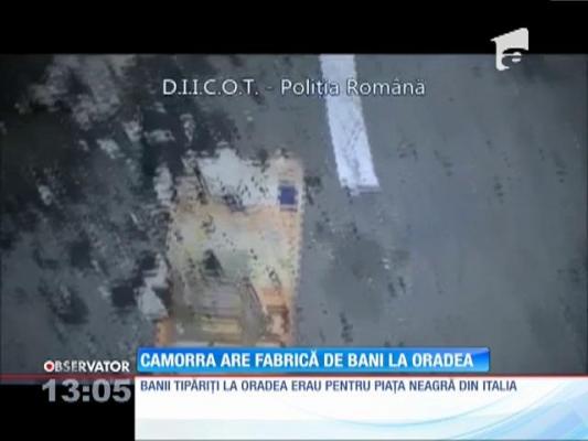 Camorra are fabrică de bani falşi la Oradea