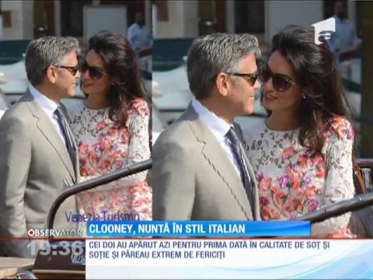 Mămăliga a fost vedeta meniului la nunta lui George Clooney