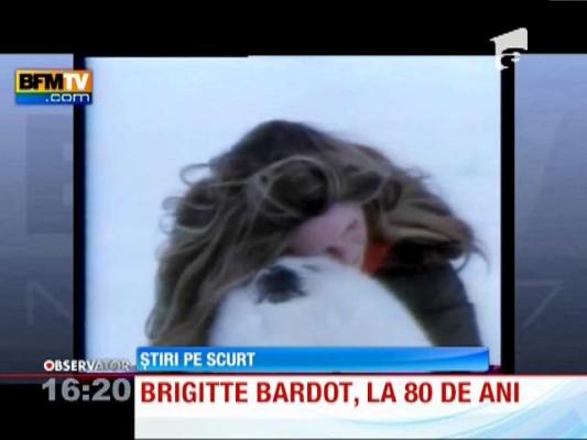 Brigitte Bardot, DIVĂ şi la 80 de ani!