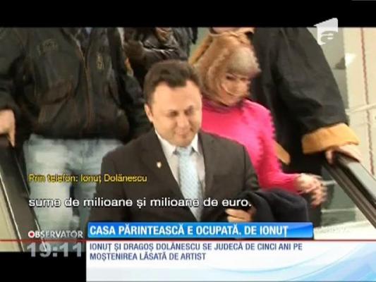 Ionuţ Dolănescu s-a mutat în casa părintească