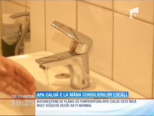 Apa caldă e la mâna consumatorilor locali