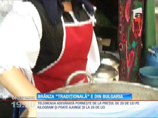 Brânza ”tradiţională” e din Bulgaria