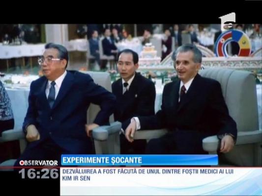 Experimentele şocante și nemurirea lui Kim Ir Sen