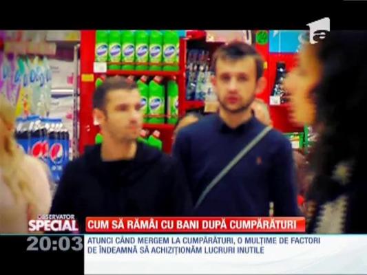 SPECIAL! Cum să rămâi cu bani după cumpărături