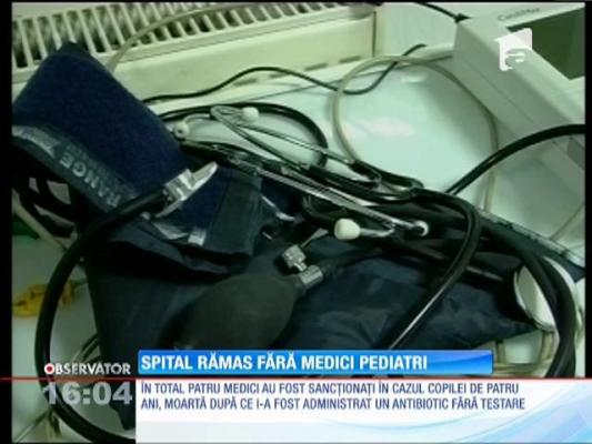 Spitalul din Huși a rămas fără medici pediatri