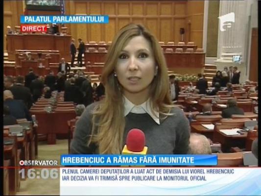 Viorel Hrebenciuc a rămas fără imunitate