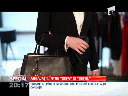 Special! Majoritatea angajaţilor nu sunt prea încântaţi să aibă şefi-femei