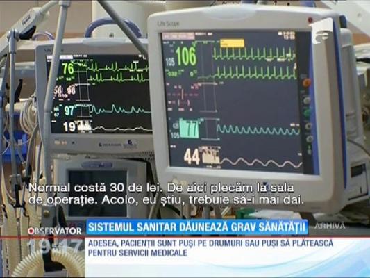 Bolnavii din România, umiliți și neglijați!