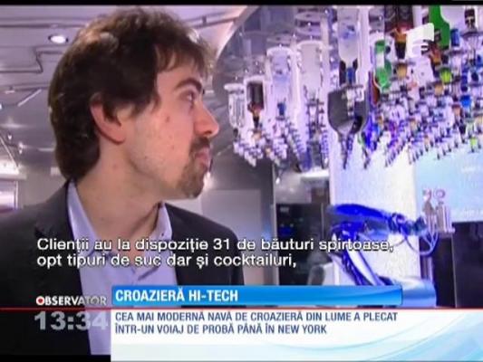 Cea mai modernă navă de croazieră, în prima călătorie