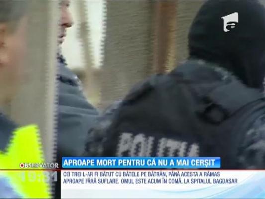 Aproape mort pentru că nu a vrut să mai cerşească