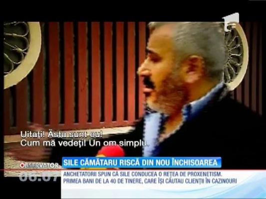 Sile Cămătaru a fost reţinut 24 de ore