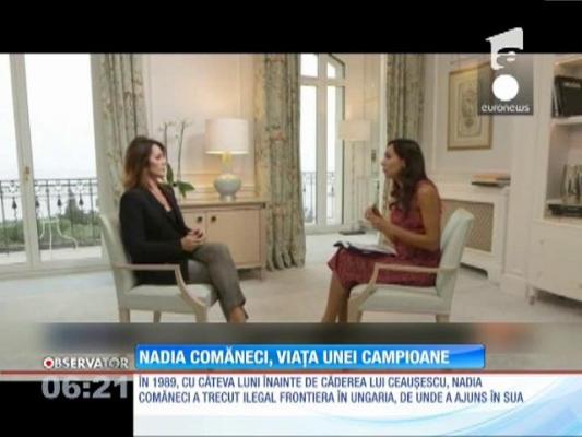 Nadia Comăneci, viaţa unei campioane! "Sunt o româncă adoptată de Statele Unite"