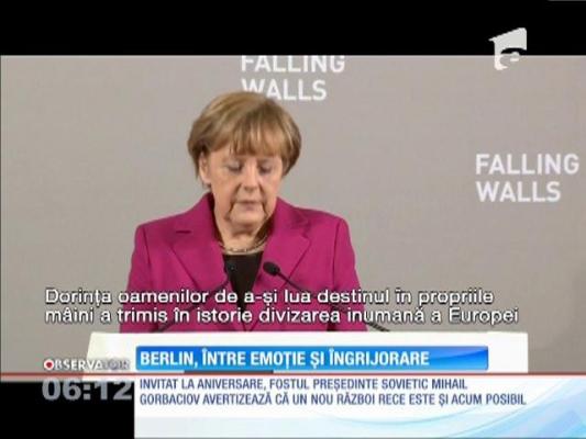 Ceremoniile dedicate aniversării a 25 de ani de la căderea Zidului se încheie astăzi