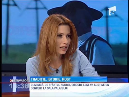 Grigore Leșe va susține un concert de Sfântul Andrei!