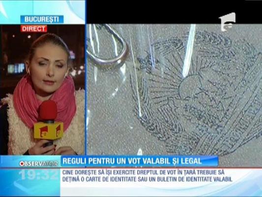 Ce reguli trebuie să respectăm pentru ca votul nostru să fie unul valabil şi legal