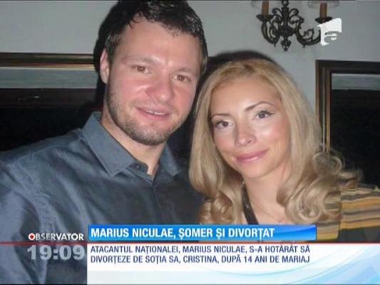 Marius Niculae, șomer și divorțat