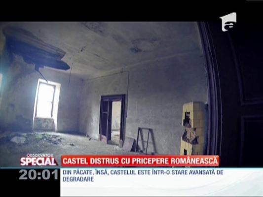 Special! Castelul Teleky, distrus de birocrație