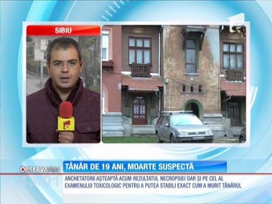 Poveste înfiorătoare în Mediaş! Tânăr de 19 ani, moarte suspectă