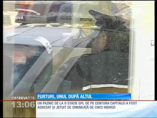 Un paznic a fost agresat şi jefuit de cinci indivizi