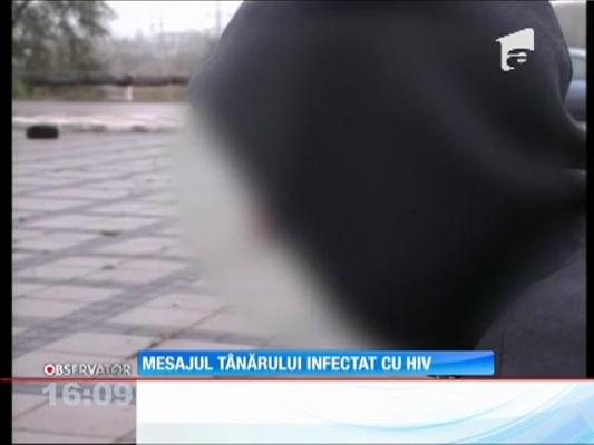 Mesajul CUTREMURĂTOR al tânărului din Năvodari infectat cu HIV